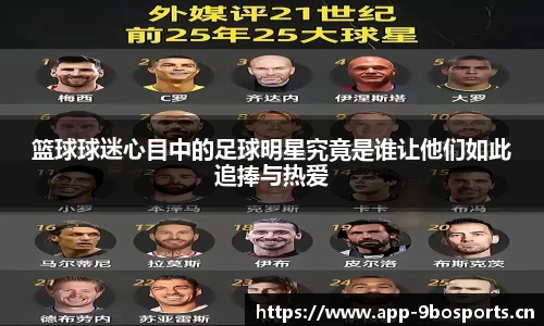 篮球球迷心目中的足球明星究竟是谁让他们如此追捧与热爱